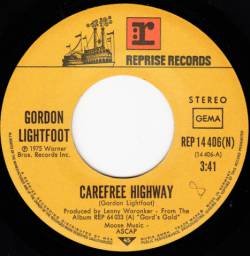 Gordon Lightfoot : Carefree Highway
